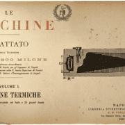 Copertina del trattato "Le macchine" di Francesco Milone